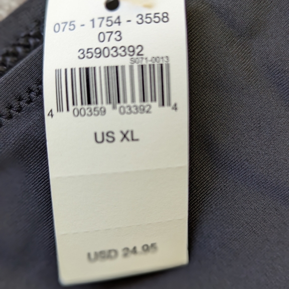 Aerie Black Plunge Triangle Bikini Top & High-Waist Bottom Set XL NWT - Picture 13 of 16